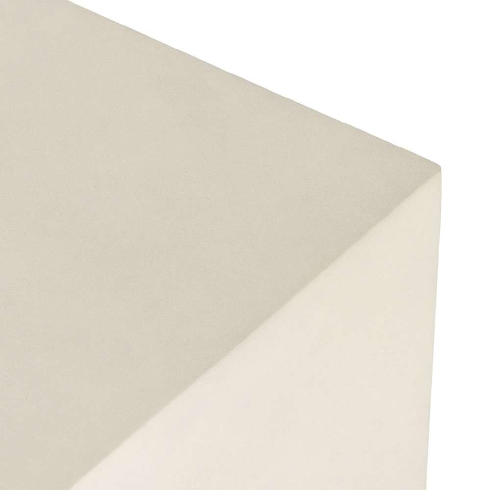 Four Hands - Parish Outdoor End Table - White Concrete - 104574-005 veiw 9