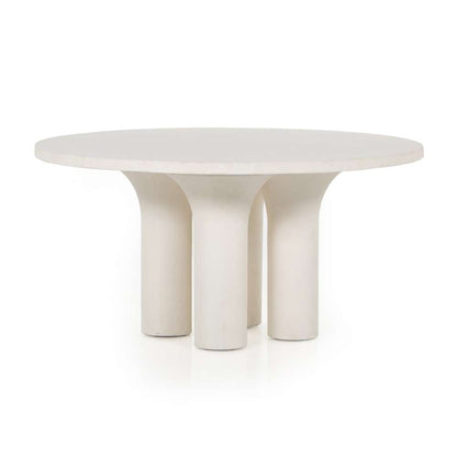 Four Hands - Parra Dining Table - Plaster Molded Concrt - 237447-001 veiw 1