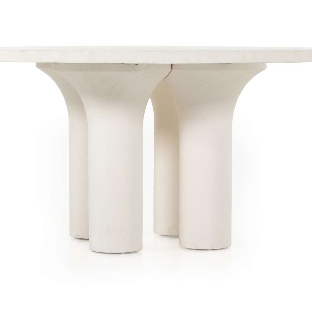 Four Hands - Parra Dining Table - Plaster Molded Concrt - 237447-001 veiw 2