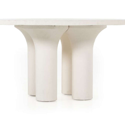 Four Hands - Parra Dining Table - Plaster Molded Concrt - 237447-001 veiw 2