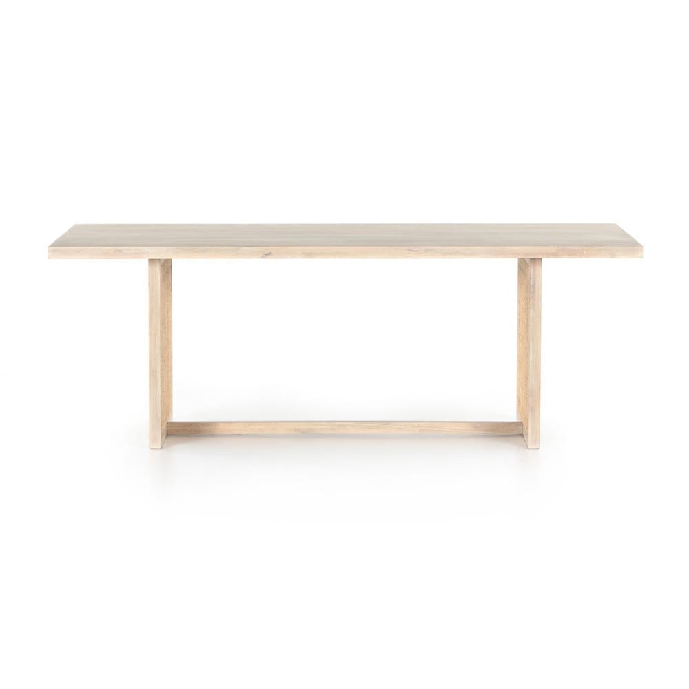 Four Hands - Patten - Clarita Dining Table - White Wash Mango - 227888-002 veiw 2