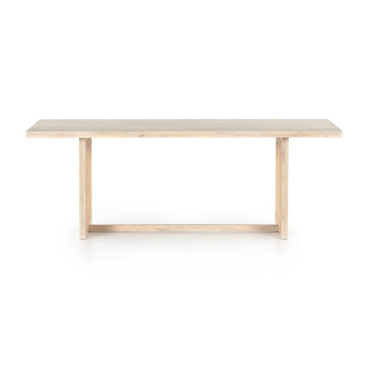 Four Hands - Patten - Clarita Dining Table - White Wash Mango - 227888-002 veiw 2