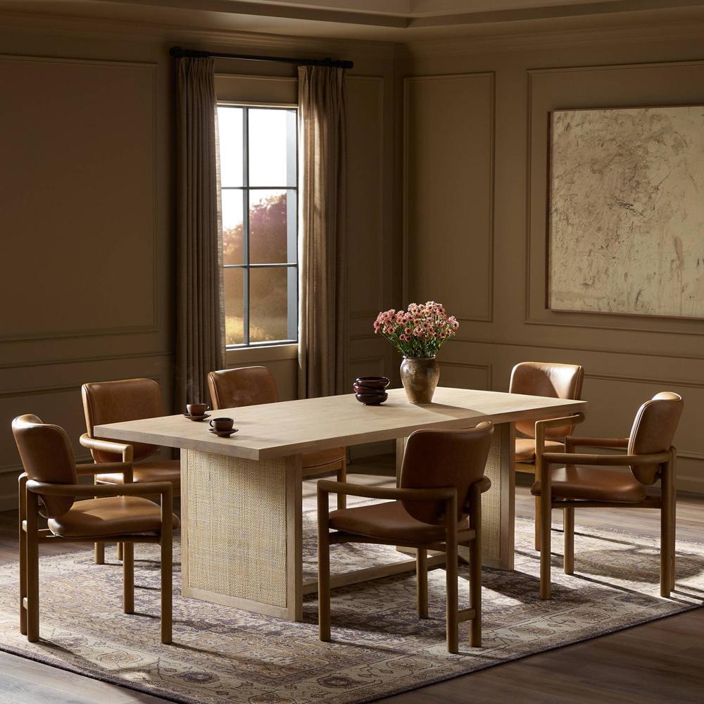 Four Hands - Patten - Clarita Dining Table - White Wash Mango - 227888-002 veiw 10