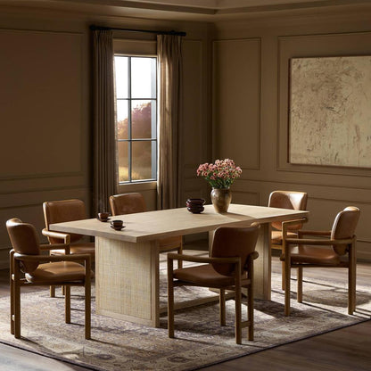 Four Hands - Patten - Clarita Dining Table - White Wash Mango - 227888-002 veiw 10
