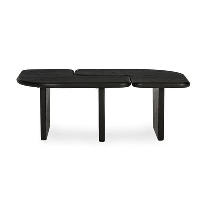 Four Hands - Patten - Kayin Bunching Coffee Tables-Set Of 2 - Brushed Black Oak Solid - 227003-001 veiw 2