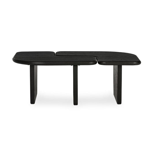 Four Hands - Patten - Kayin Bunching Coffee Tables-Set Of 2 - Brushed Black Oak Solid - 227003-001 veiw 2