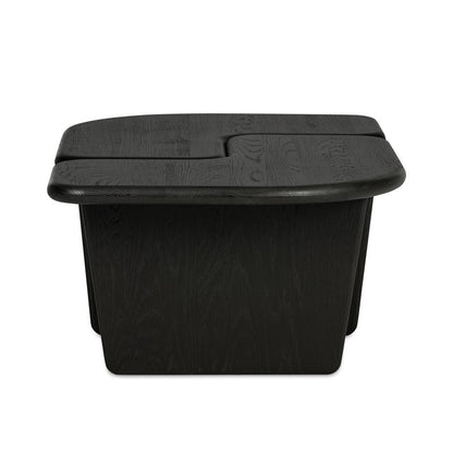 Four Hands - Patten - Kayin Bunching Coffee Tables-Set Of 2 - Brushed Black Oak Solid - 227003-001 veiw 3