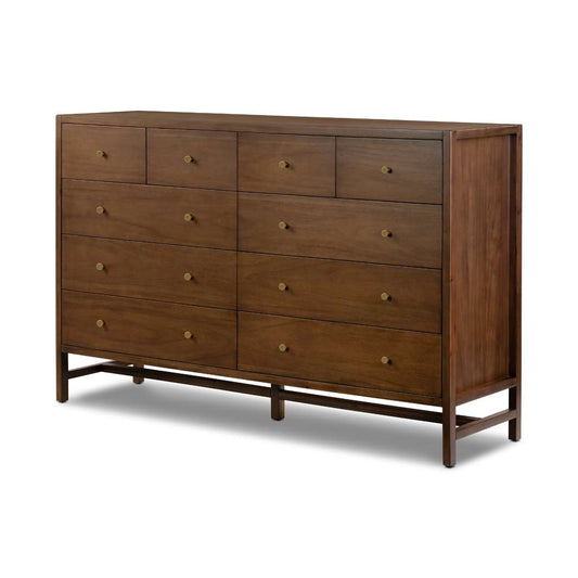 Four Hands - Patten - Sullivan 10 Drawer Dresser-Saddle Tan - 235837-001 veiw 1