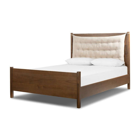 Four Hands - Patten - Sullivan Bed-Harbor Sand-Queen - 236132-001 veiw 1