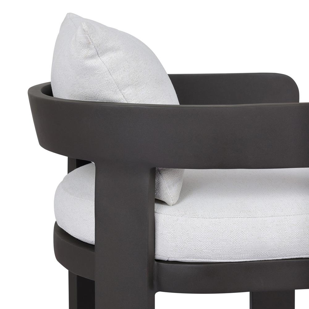 Four Hands - Pembrook - Jackson Outdoor Metal Dining Chair - Alessi Linen - 247450-001 veiw 8
