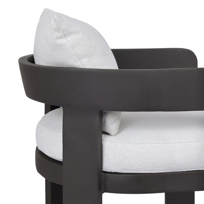 Four Hands - Pembrook - Jackson Outdoor Metal Dining Chair - Alessi Linen - 247450-001 veiw 8