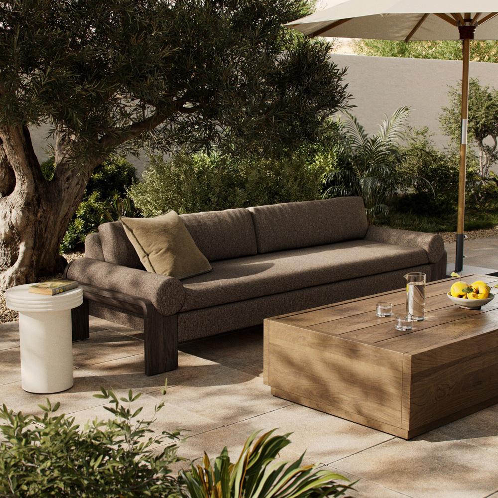 Four Hands - Pembrook - Joette Outdoor Sofa - Ellor Brown - 238429-001 veiw 11