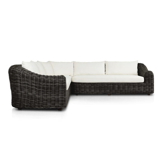 Four Hands - Pembrook - Messina Outdoor 3-Piece Sectional - Venao Ivory - 237460-002_CLOSEOUT view 2