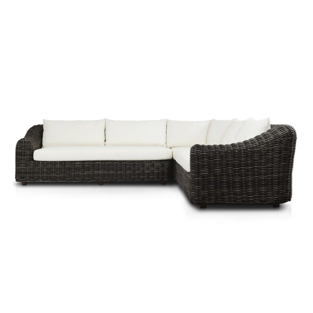 Four Hands - Pembrook - Messina Outdoor 3-Piece Sectional - Venao Ivory - 237460-002_CLOSEOUT view 3