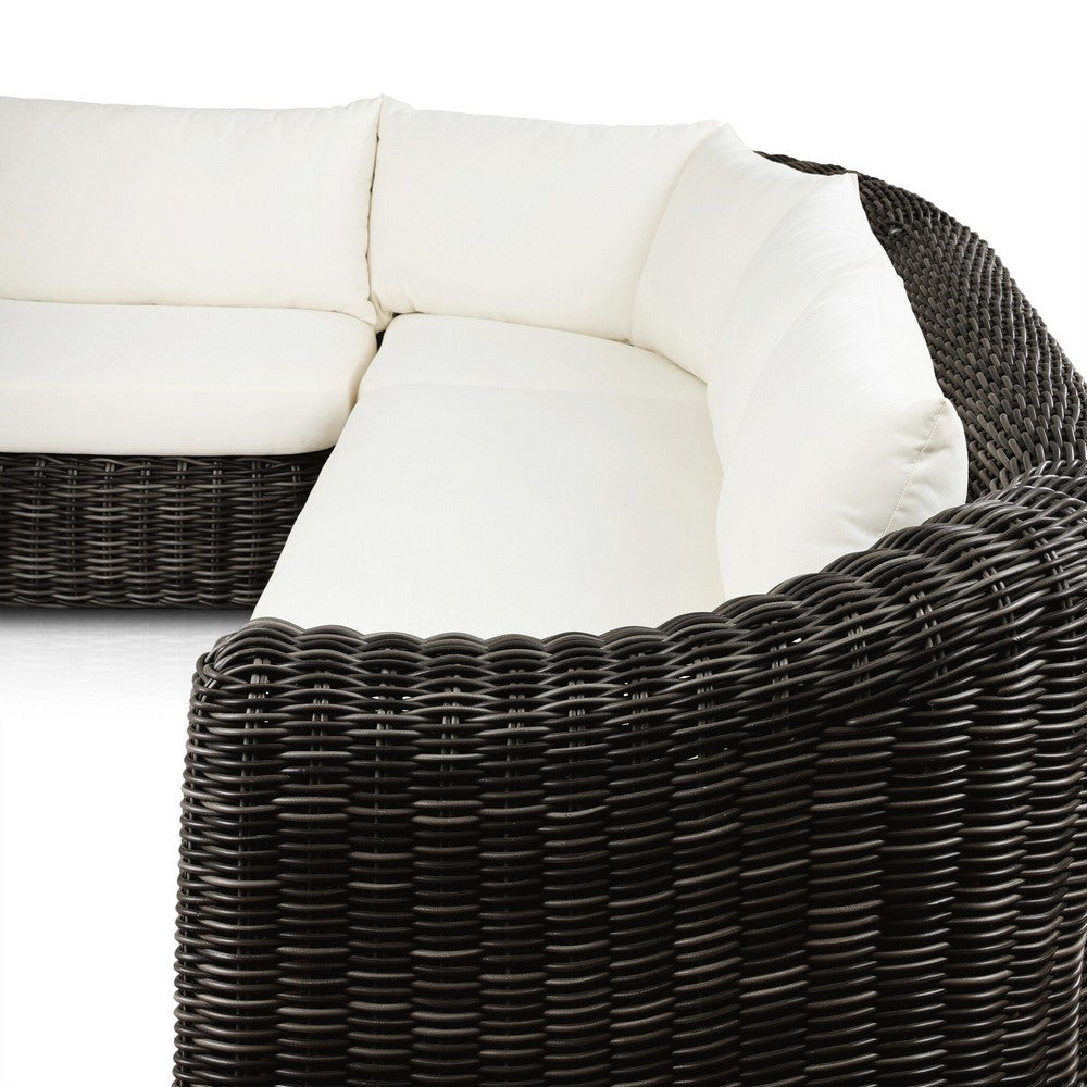 Four Hands - Pembrook - Messina Outdoor 3-Piece Sectional - Venao Ivory - 237460-002_CLOSEOUT view 8