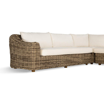 Four Hands - Pembrook - Messina Outdoor 3-Piece Sectional - Venao Ivory - 237460-001 veiw 6