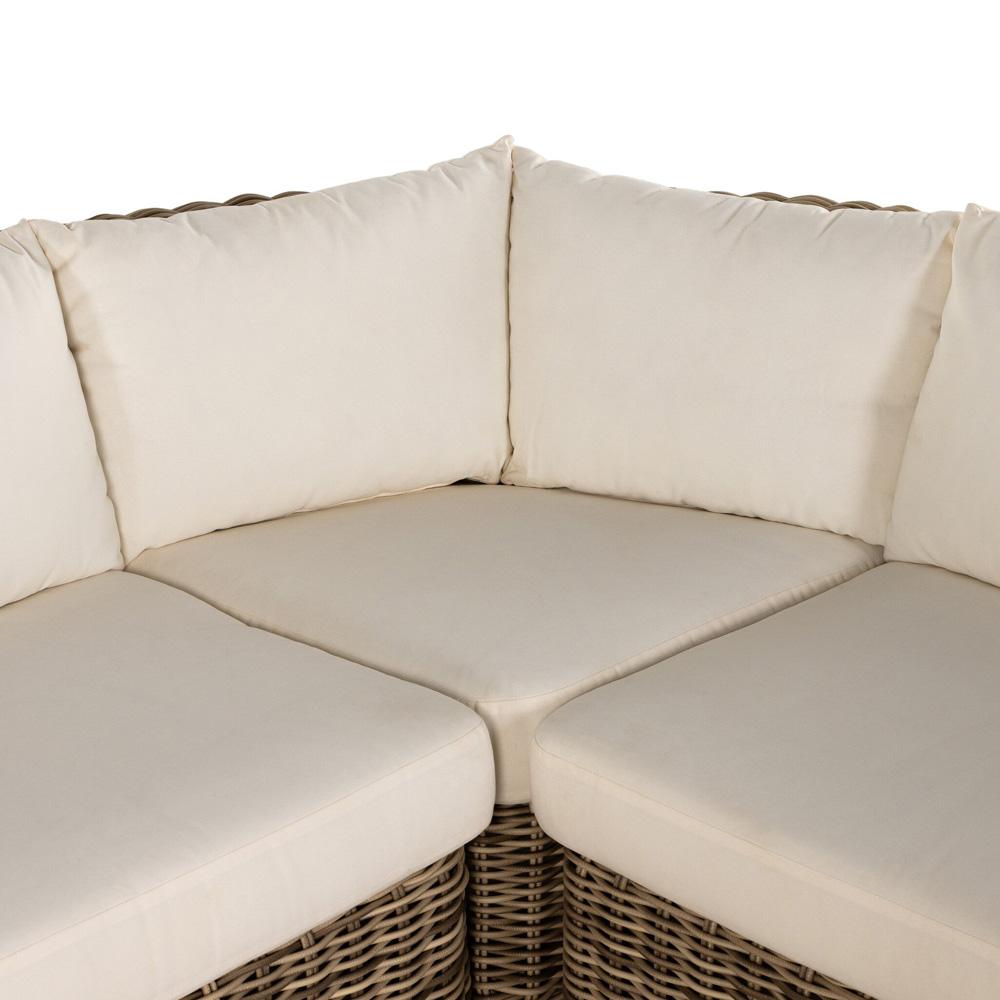 Four Hands - Pembrook - Messina Outdoor 3-Piece Sectional - Venao Ivory - 237460-001 veiw 8