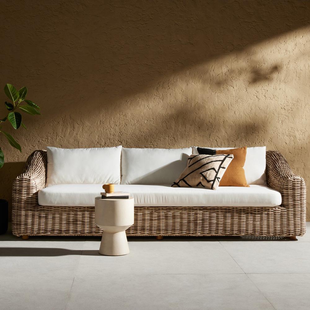 Four Hands - Pembrook - Messina Outdoor Sofa - Venao Ivory - 233661-002 veiw 11