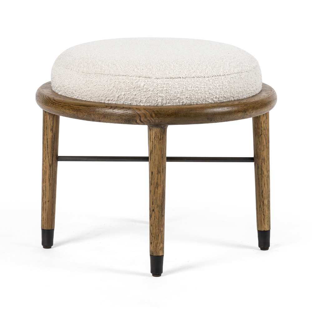 Four Hands - Petra Ottoman - 21in - Knoll Natural - 109316-006 veiw 4