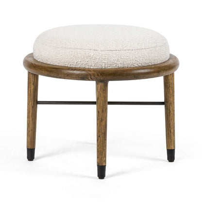 Four Hands - Petra Ottoman - 21in - Knoll Natural - 109316-006 veiw 4