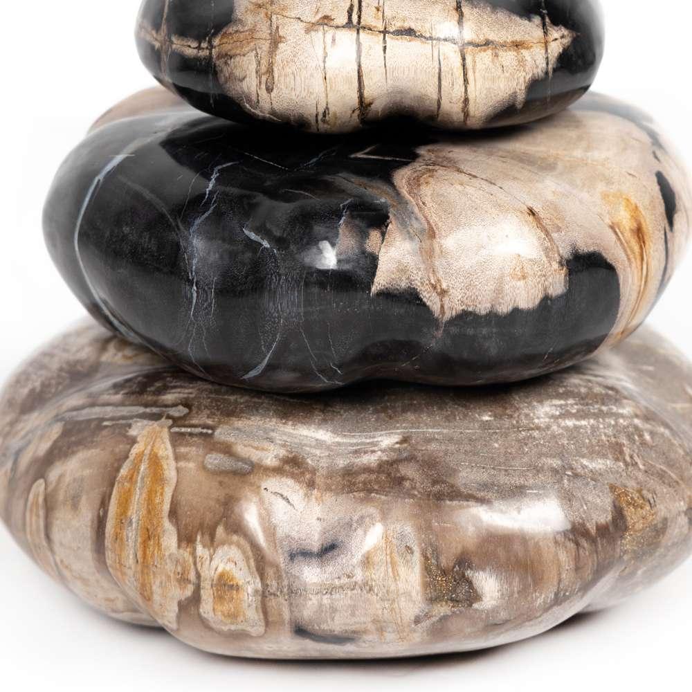 Four Hands - Petrified Wood Organic Sculpture - Dark - 227720-001 veiw 4