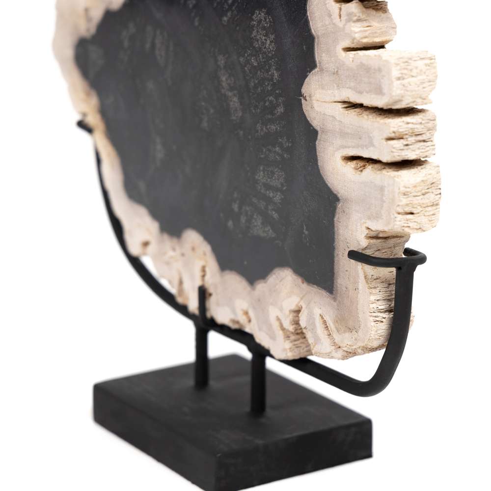 Four Hands - Petrified Wood Sculpture - Dark - 227717-001 veiw 2