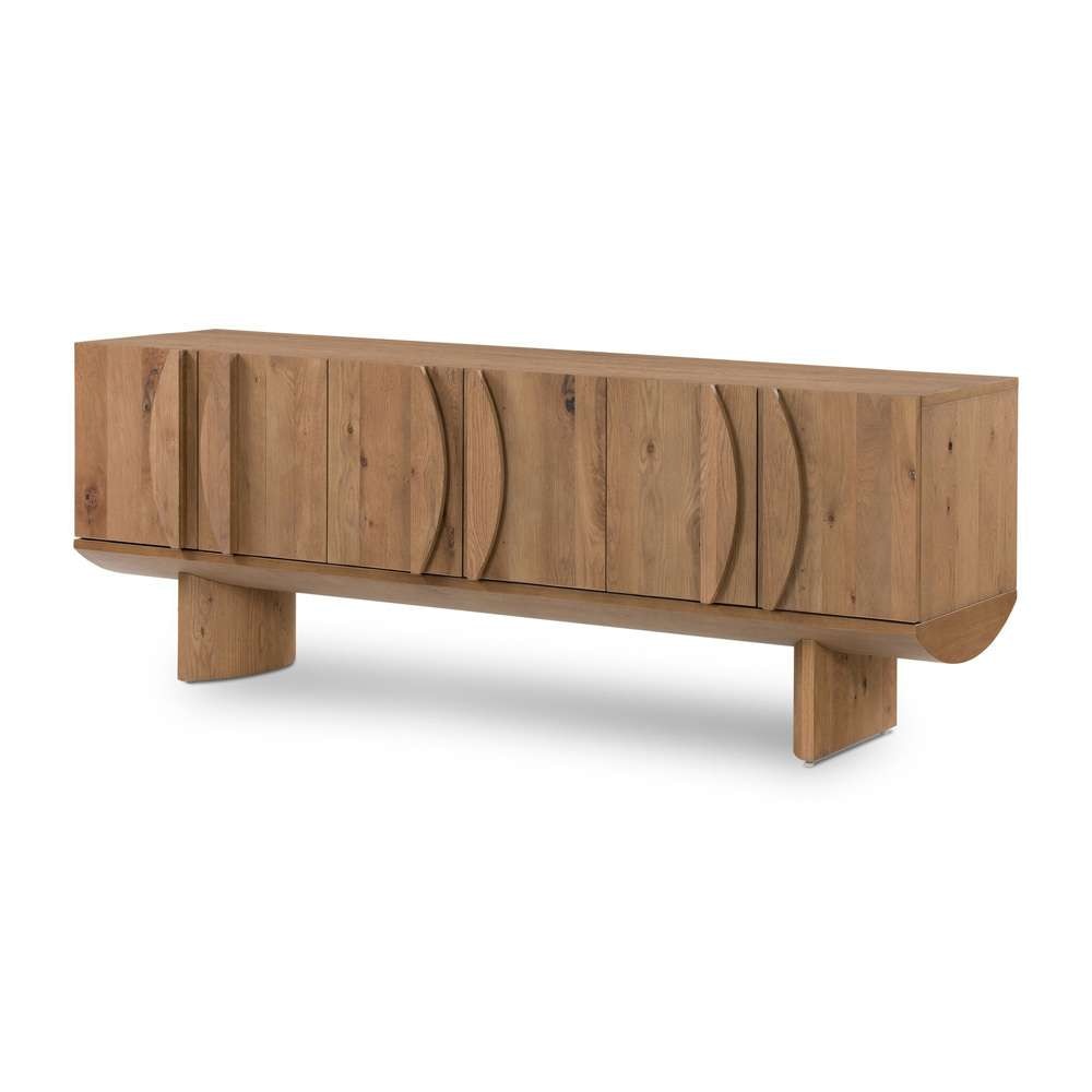 Four Hands - Pickford Media Console - Dusted Oak Veneer - 229264-001 veiw 1