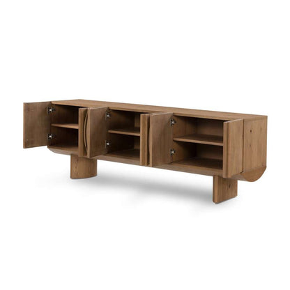 Four Hands - Pickford Media Console - Dusted Oak Veneer - 229264-001 veiw 6