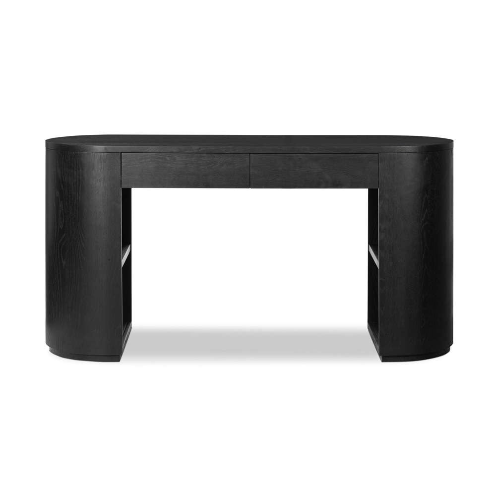Four Hands - Pilar Desk - Brushed Ebony Oak Veneer - 105068-003 veiw 2