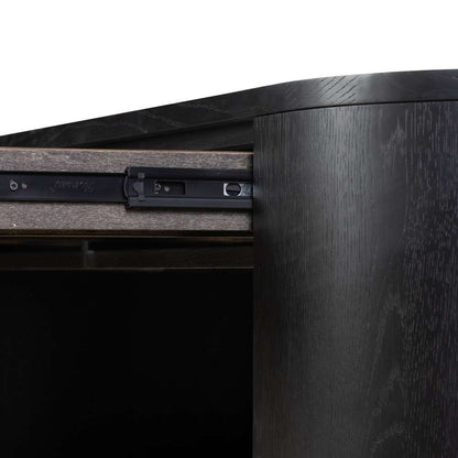 Four Hands - Pilar Desk - Brushed Ebony Oak Veneer - 105068-003 veiw 12