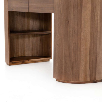Four Hands - Pilar Desk - Caramel Brown Veneer - VFIL-016 veiw 3