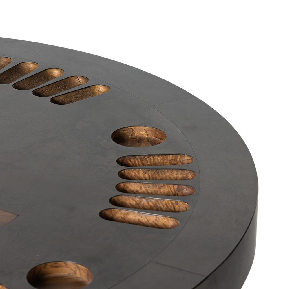 Four Hands - Poker Table - Natural Brown Guanacaste - 234229-001 veiw 6