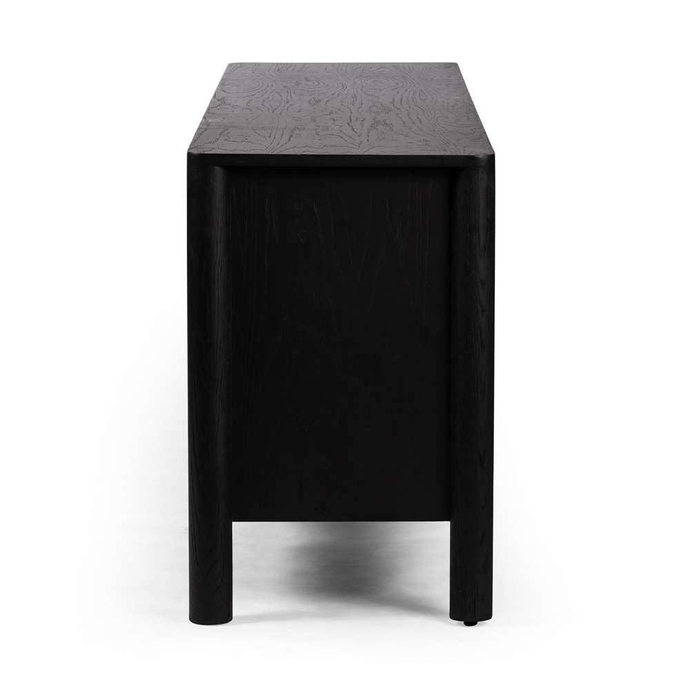 Four Hands - Pollard Media Console - Brushed Ebony Oak Veneer - 234976-001 veiw 8