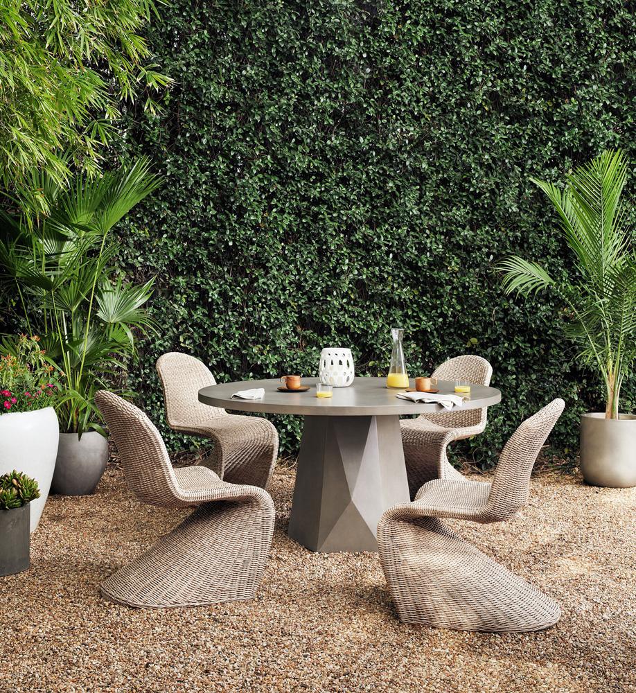 Four Hands - Portia Outdoor Dining Chair-Vintage Whit - JLAN-234 veiw 12