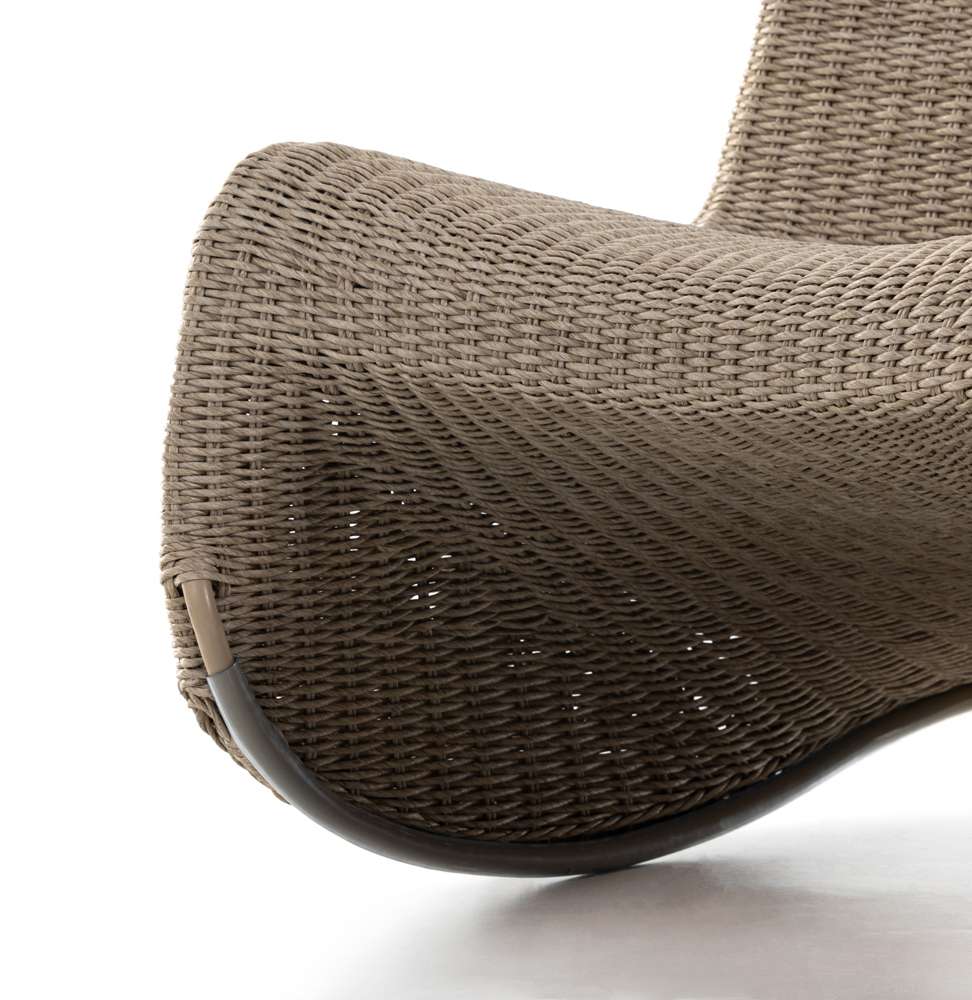 Four Hands - Portia Outdoor Rocking Chair - White - 227868-001 view 5