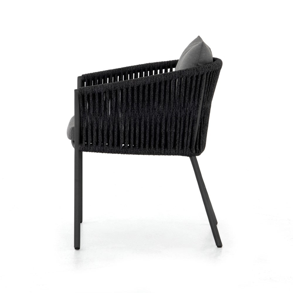 Four Hands - Porto Outdoor Dining Chair-Bronze - JSOL-09705K-562 veiw 4