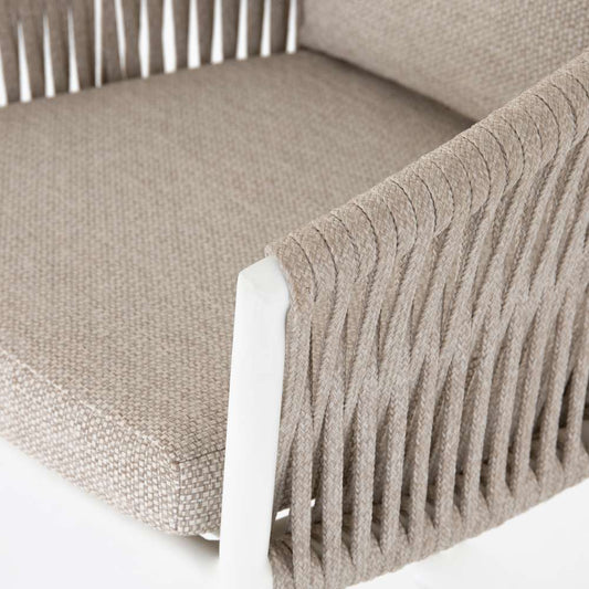 Four Hands - Porto Outdoor Stool - White - Counter - 107039-004 veiw 2