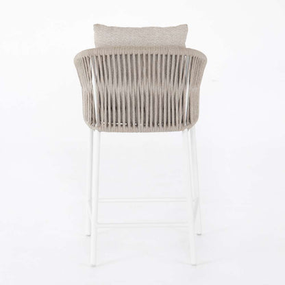 Four Hands - Porto Outdoor Stool - White - Counter - 107039-004 veiw 6