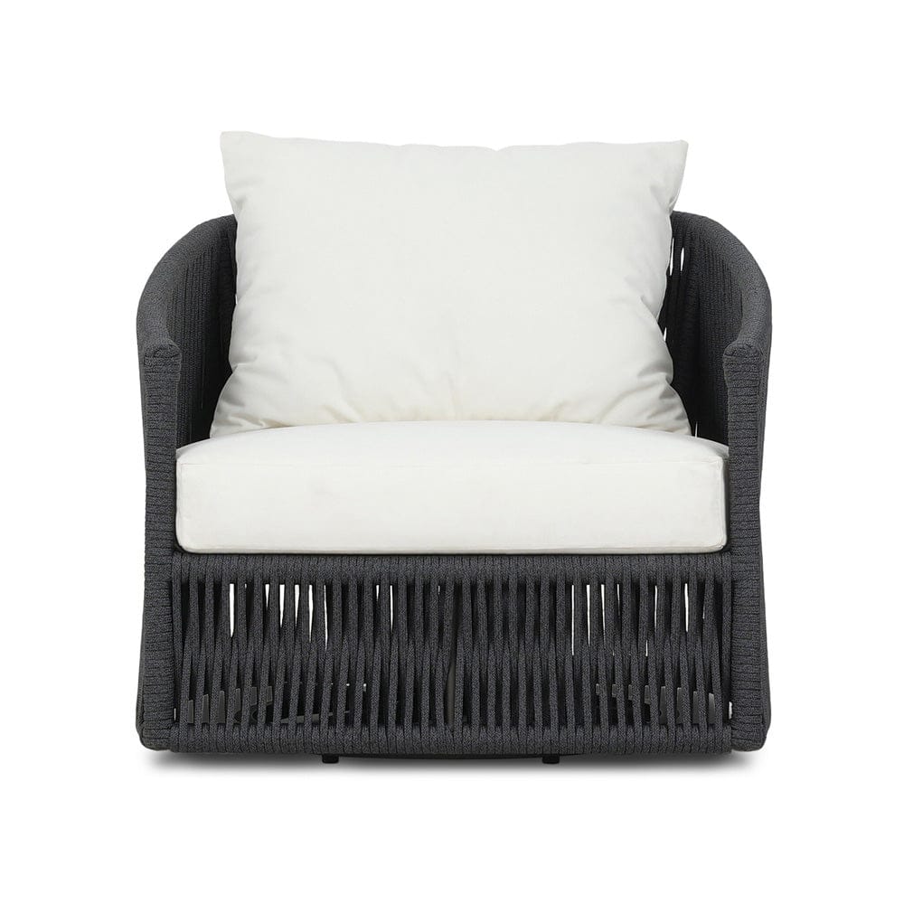 Four Hands - Porto Outdoor Swivel Chair - Arashi Salt - 236754-004 view 1