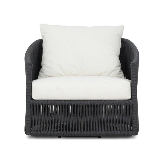 Four Hands - Porto Outdoor Swivel Chair - Arashi Salt - 236754-004 view 1