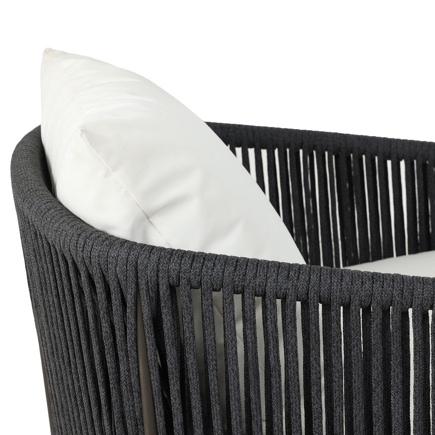 Four Hands - Porto Outdoor Swivel Chair - Arashi Salt - 236754-004 view 6