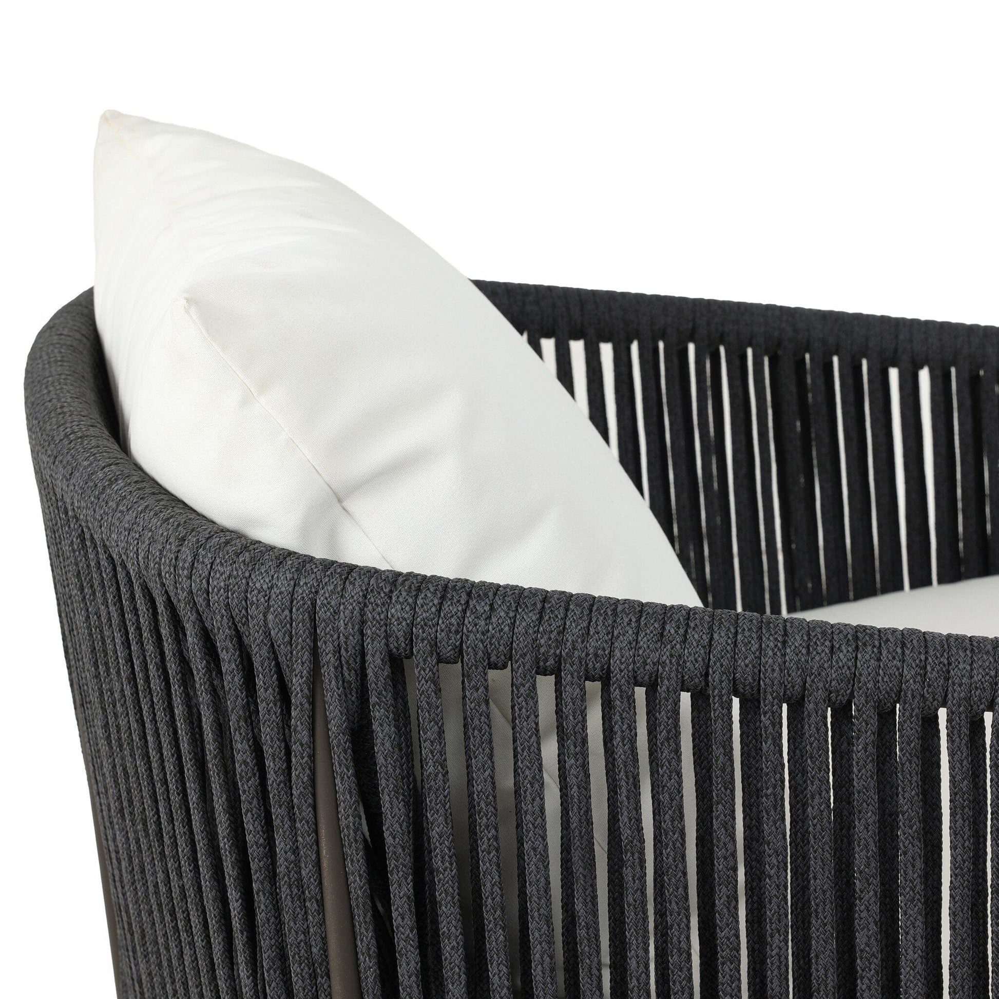 Four Hands - Porto Outdoor Swivel Chair - Arashi Salt - 236754-004 view 6