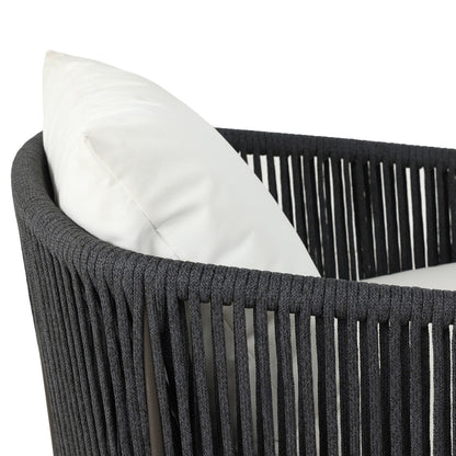 Four Hands - Porto Outdoor Swivel Chair - Arashi Salt - 236754-004 view 6