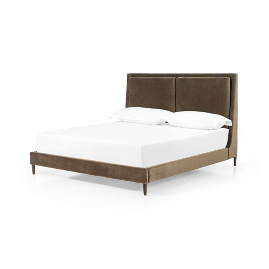 Four Hands - Potter King Bed - Surrey Olive - 106124-019 veiw 1