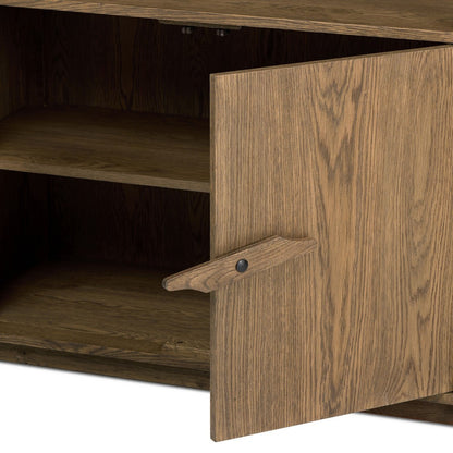 Four Hands - Prescott - Bedford Bookcase - Warm Natural Oak - 247875-002_CLOSEOUT view 8