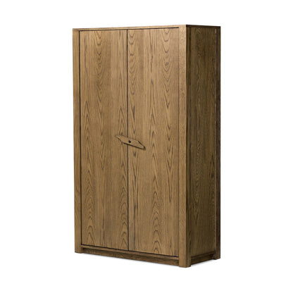 Four Hands - Prescott - Bedford Cabinet - Warm Natural Oak Veneer - 247891-002_CLOSEOUT view 1