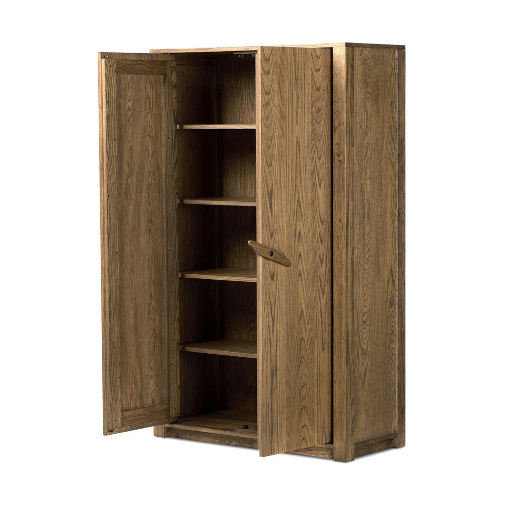 Four Hands - Prescott - Bedford Cabinet - Warm Natural Oak Veneer - 247891-002_CLOSEOUT view 4