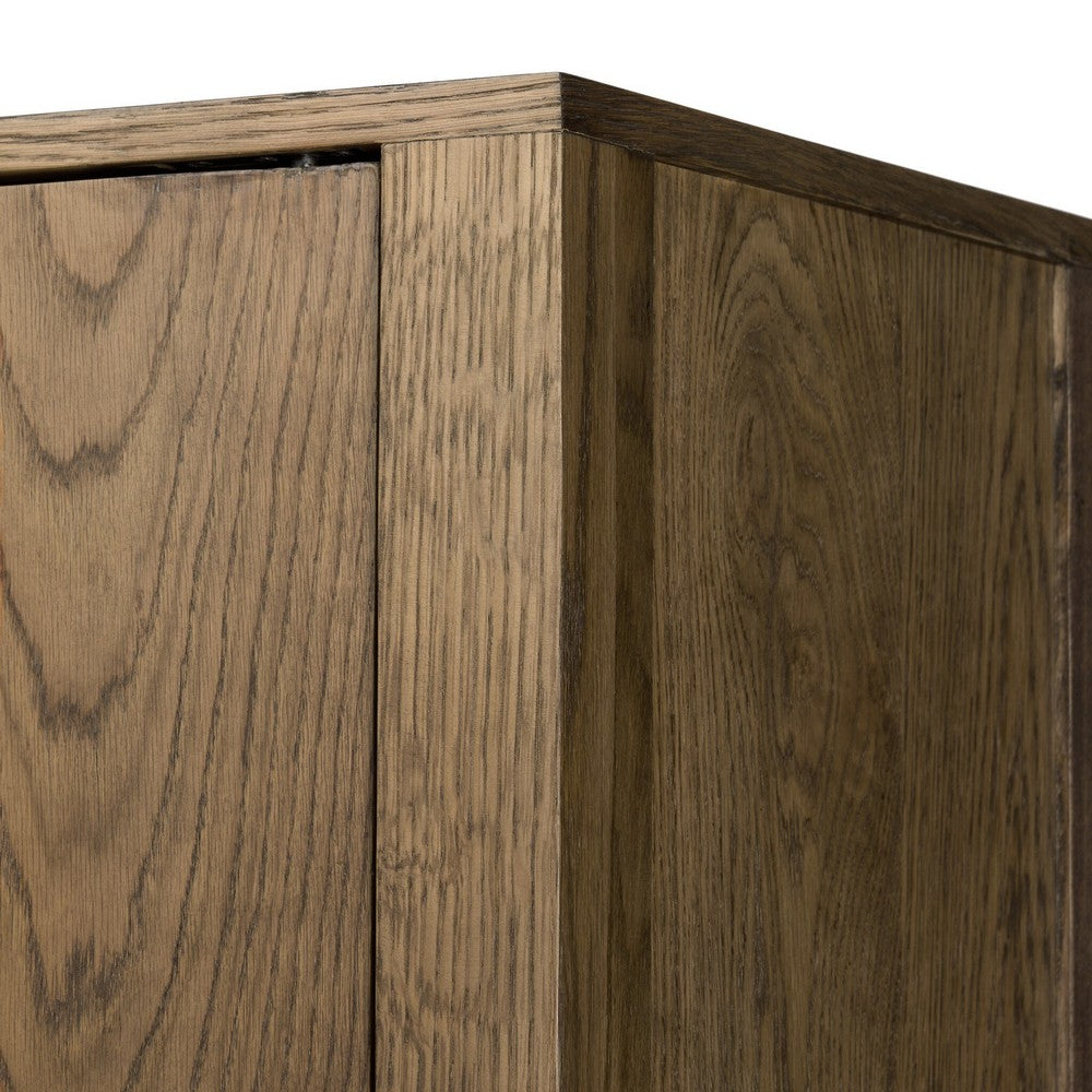 Four Hands - Prescott - Bedford Cabinet - Warm Natural Oak Veneer - 247891-002_CLOSEOUT view 7
