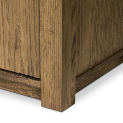 Four Hands - Prescott - Bedford Cabinet - Warm Natural Oak Veneer - 247891-002_CLOSEOUT view 8