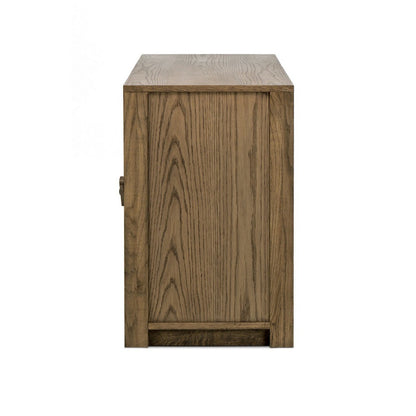 Four Hands - Prescott - Bedford Media Console - Warm Natural Oak Veneer - 247895-002_CLOSEOUT view 3